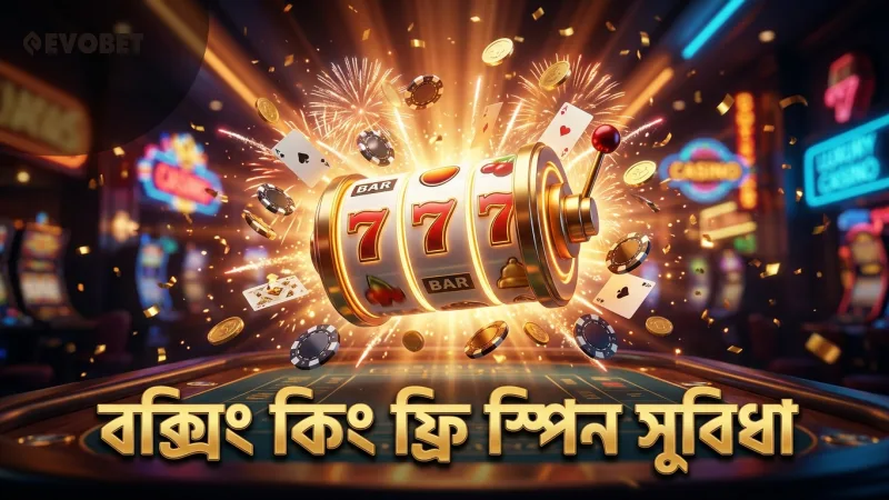 বক্সিং কিং এর ফ্রি স্পিন ফিচার বাজির সম্ভাবনা বাড়ায়