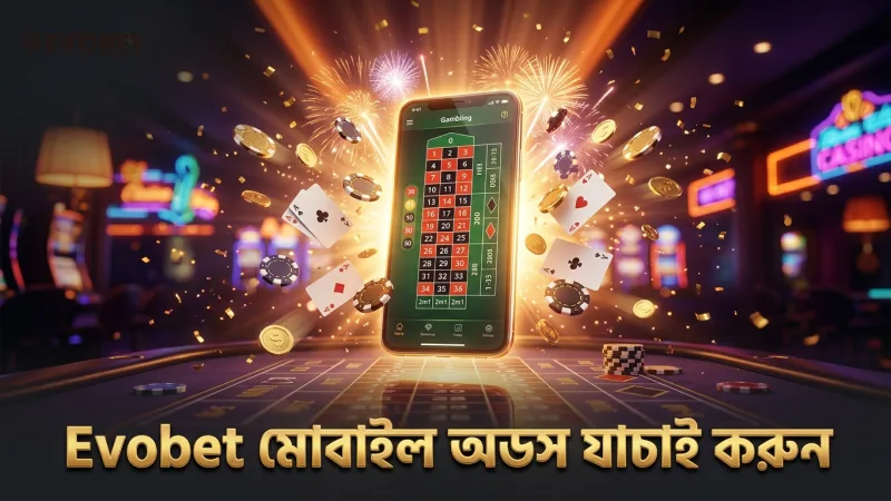 মোবাইল স্ক্রিনে টেনিস ম্যাচ অডস দ্রুত যাচাই করুন Evobet দিয়ে