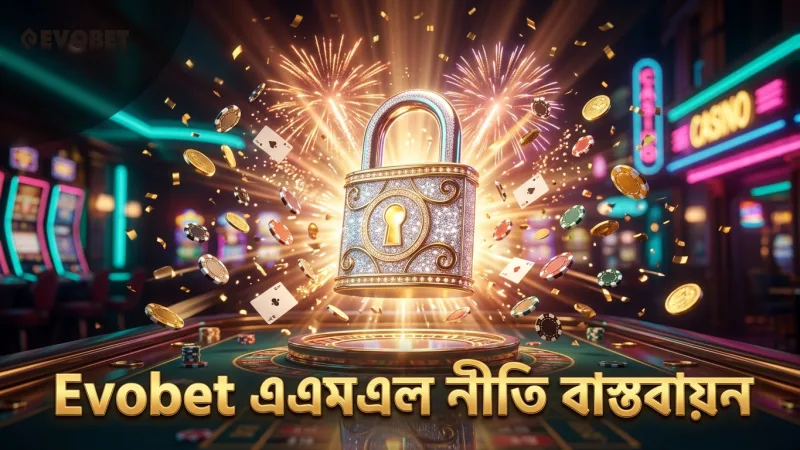 Evobet প্ল্যাটফর্মে শক্তিশালী এএমএল নীতি বাস্তবায়ন।