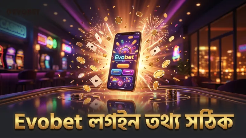 Evobet লগইন ফর্মে সঠিক তথ্য প্রদান নিশ্চিত করুন