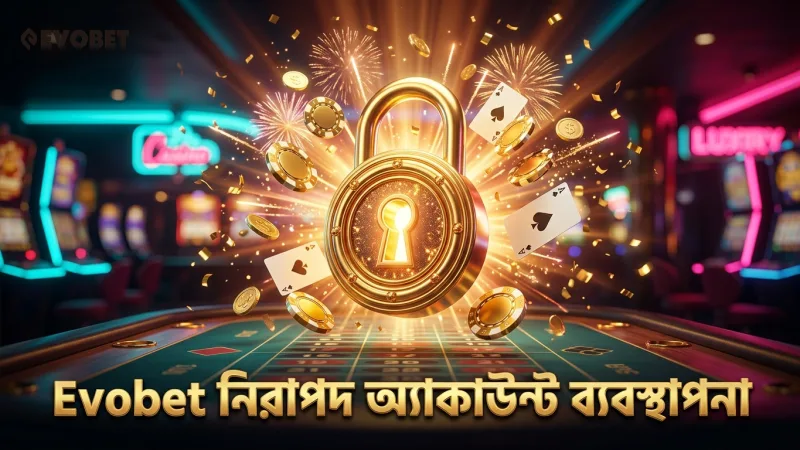 Evobet প্ল্যাটফর্মে অ্যাকাউন্ট সুরক্ষার বিশেষ ব্যবস্থা