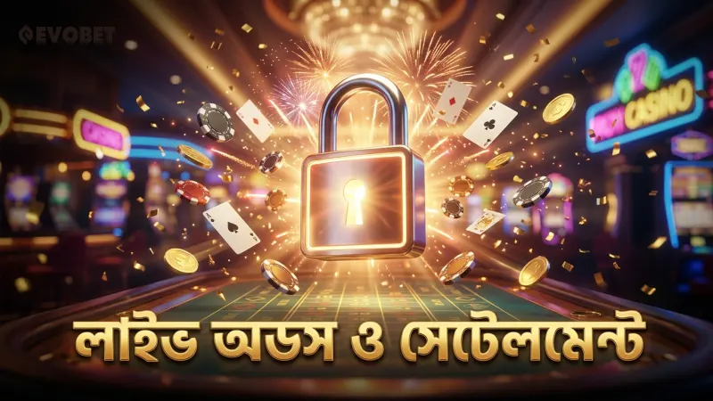 লাইভ অডস পরিবর্তন ও ইন-প্লে সেটেলমেন্ট বিশ্লেষণ করা হয়।
