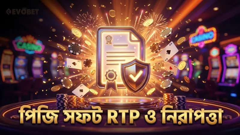 পিজি সফটের RTP সার্টিফিকেট ও স্বাধীন সিমুলেশন ডাটা নিশ্চিত করে গেমের বিশ্বাসযোগ্যতা।