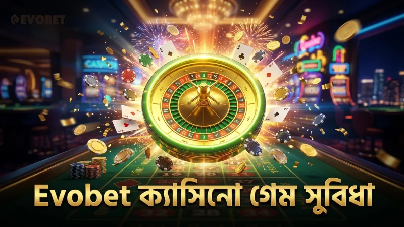 Evobet ক্যাসিনো প্ল্যাটফর্মে বিভিন্ন গেমের সুবর্ণ সুযোগ