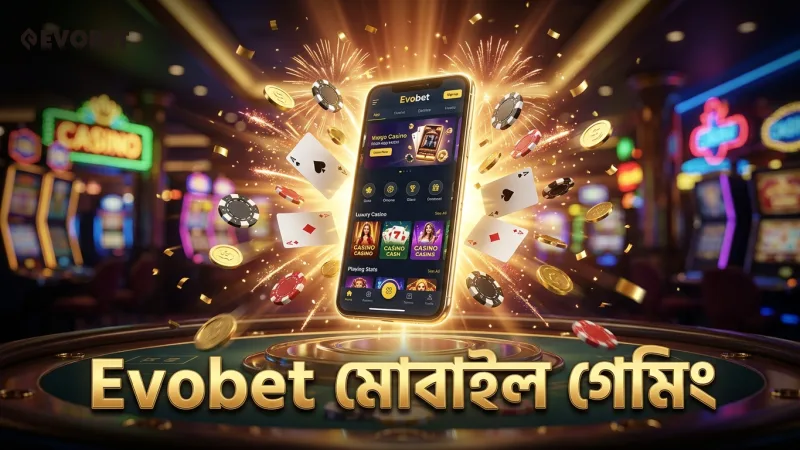 Evobet ক্যাসিনোর মোবাইল অ্যাপ গেমিং অভিজ্ঞতাকে সহজতর করে