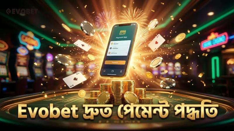 Evobet উইথড্রয়াল দ্রুততার জন্য সঠিক পেমেন্ট অপশন নির্বাচন।