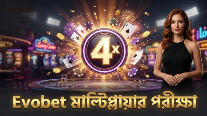 Evobet-তে মাল্টিপ্লায়ার চালু ও বন্ধ করার প্রভাব পরীক্ষা।