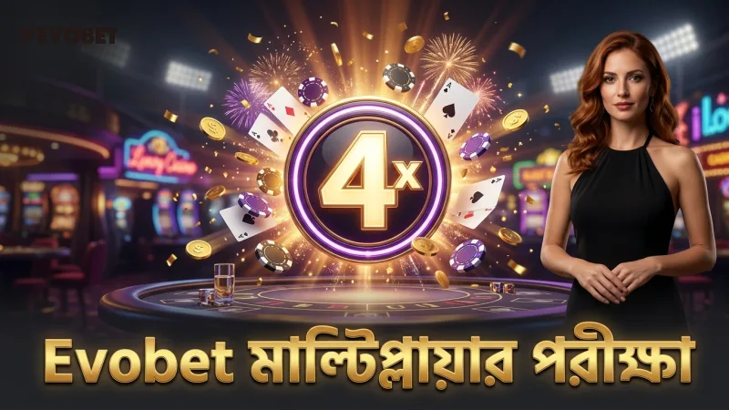 Evobet-তে মাল্টিপ্লায়ার চালু ও বন্ধ করার প্রভাব পরীক্ষা।