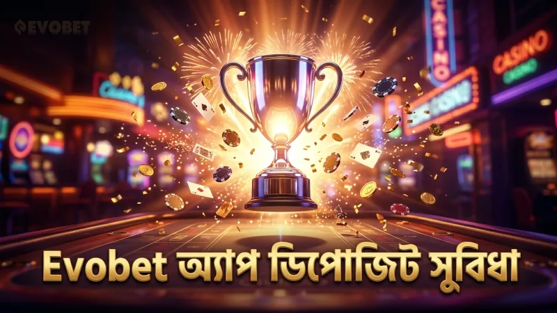 Evobet অ্যাপ থেকে ডিপোজিট করে বোনাস সুবিধা উপভোগ করুন