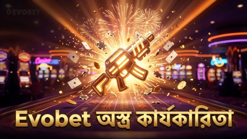 Evobet প্ল্যাটফর্মে এক্সপ্লোসিভ অস্ত্রের কার্যকারিতা নির্ভরযোগ্য।