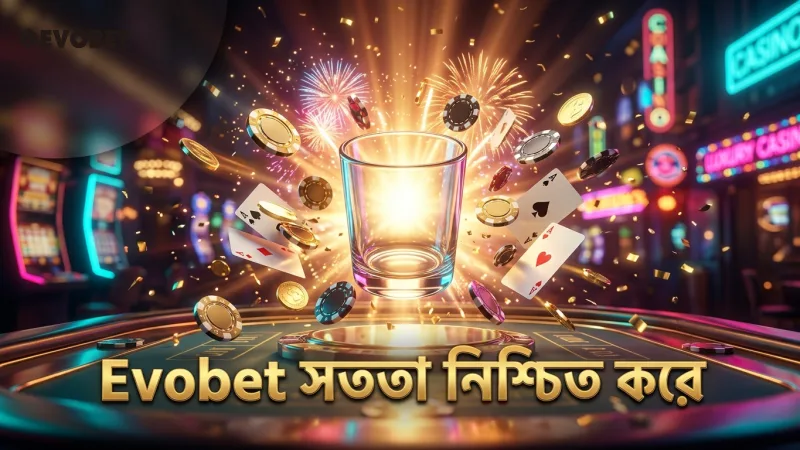 Evobet লাইভ ফ্যান টানে গ্লাস কভার কাপ ব্যবহারে সততা নিশ্চিত করে