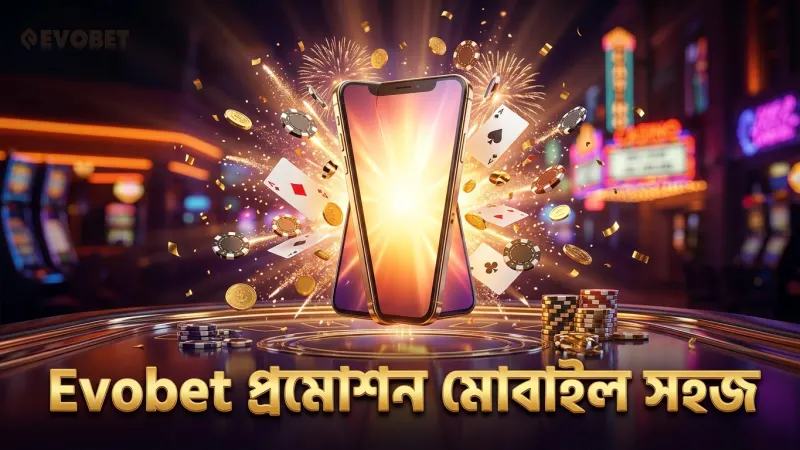 Evobet প্রমোশন মোবাইল থেকে সহজেই অ্যাক্সেসযোগ্য