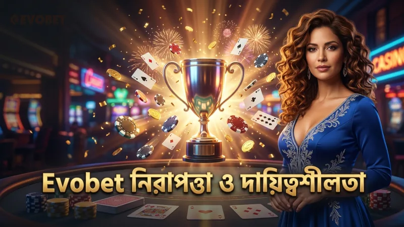 নিরাপত্তা ও দায়িত্বশীল গেমিং নিশ্চিত করে Evobet