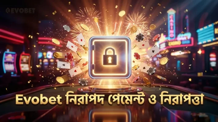 Evobet দিয়ে নিরাপদ পেমেন্ট ও নিরাপত্তা নিশ্চিত করুন।