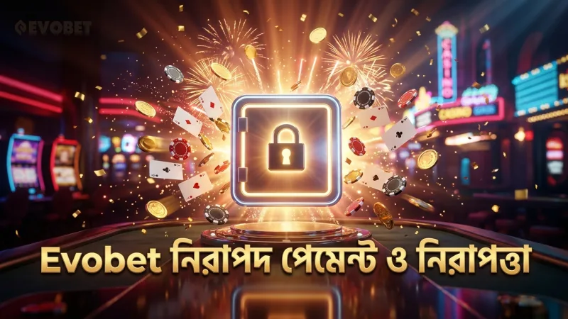 Evobet দিয়ে নিরাপদ পেমেন্ট ও নিরাপত্তা নিশ্চিত করুন।
